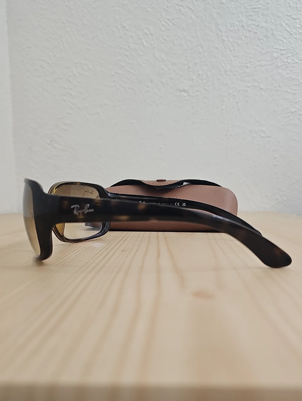 Ray-Ban Women's RB4068 Tortoise Frame Gradient Sunglasses Brown 710/51 60-17